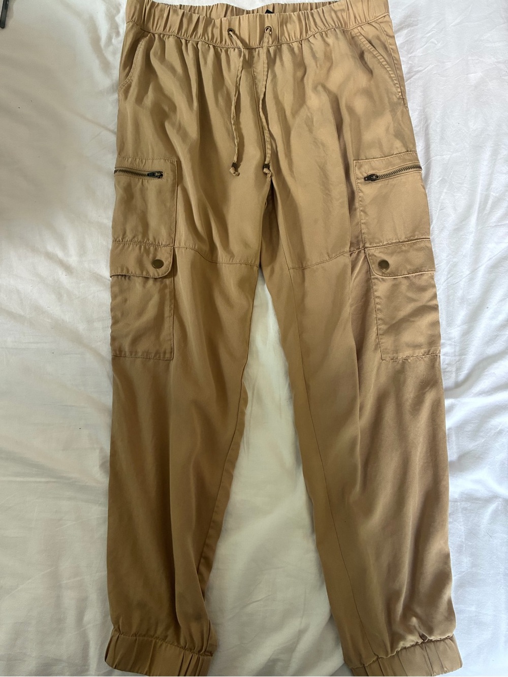 Banana Republic Tan Cargo Jogger Pants